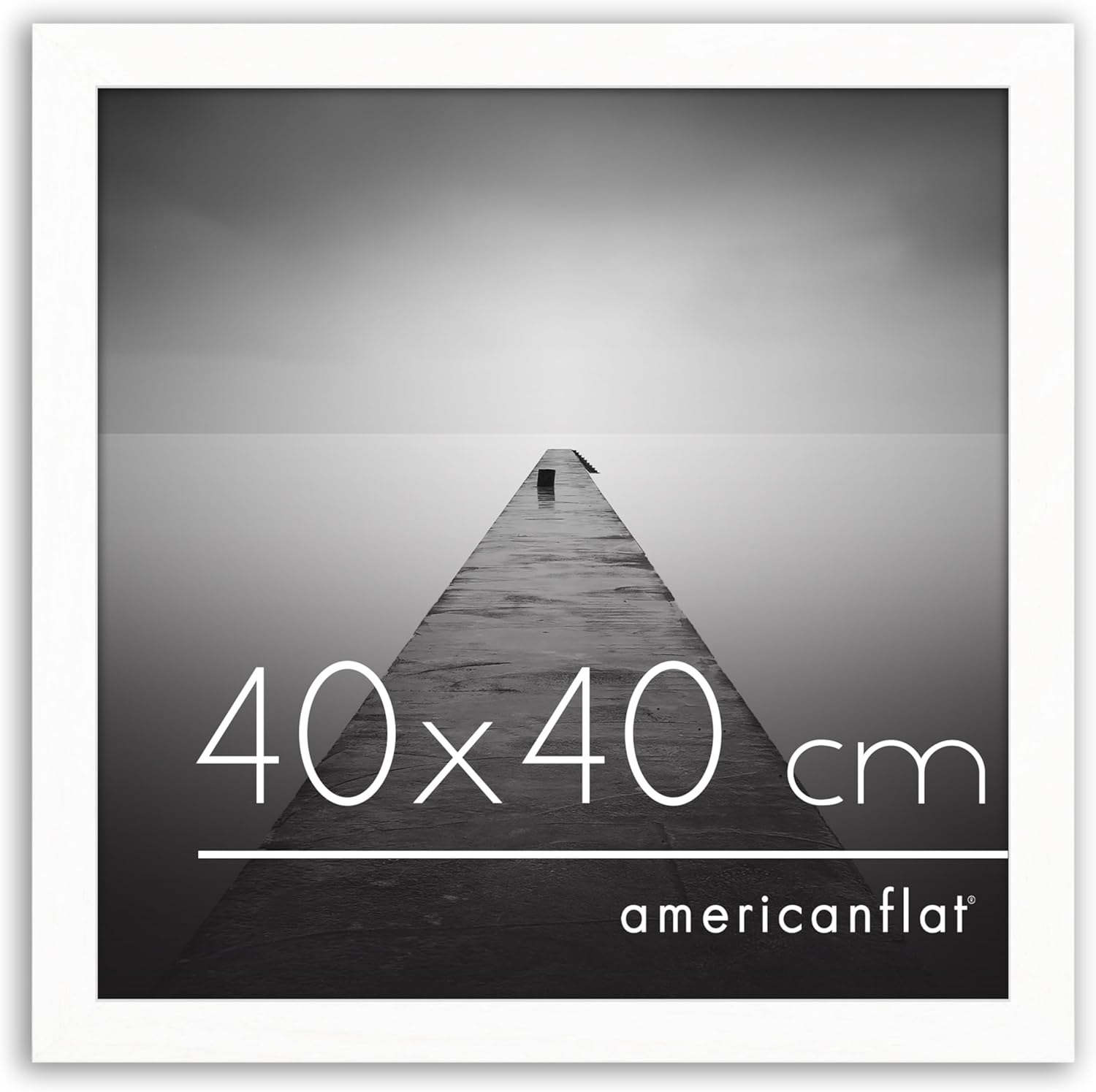 Americanflat Cornice 40x40 cm Bianca - immagine 1