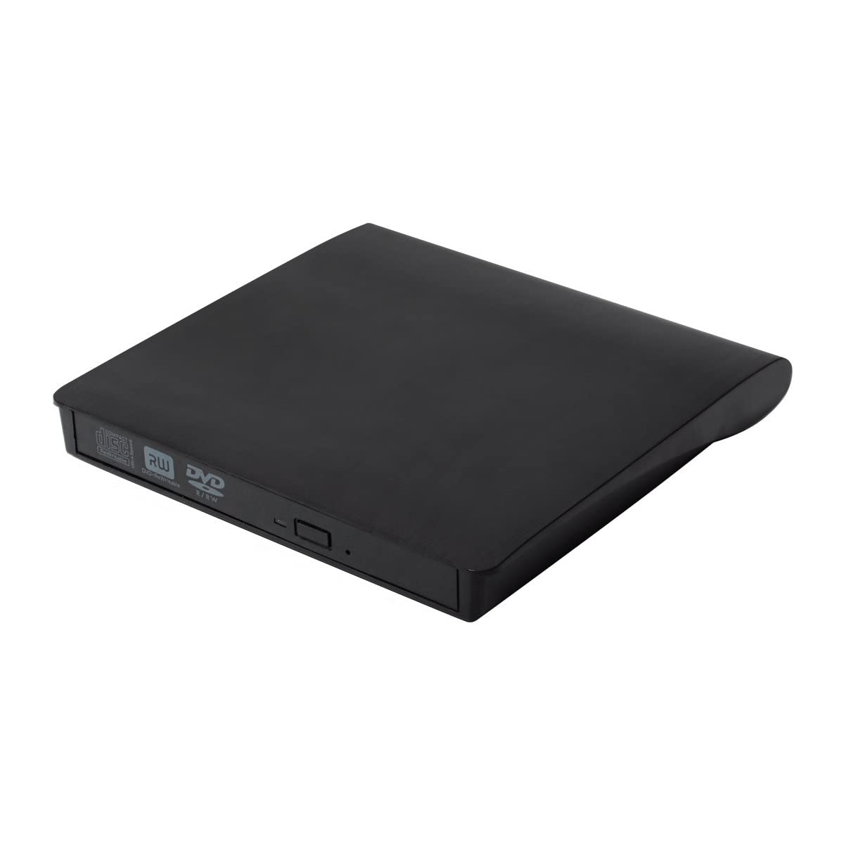 QUMOX Unità CD esterna, unità CD/DVD +/-RW portatile USB 3.0, masterizzatore DVD/CD sottile per laptop, desktop PC Windows e Linux, OS A-pple Mac MacBook Pro