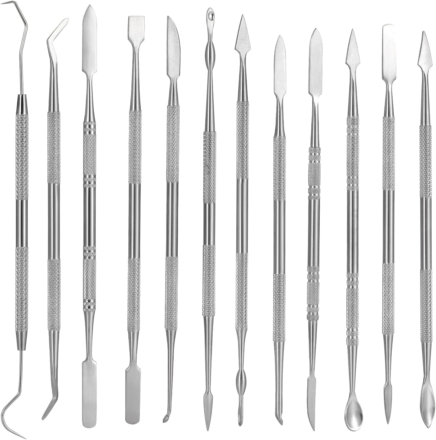 Coolty 12pcs Attrezzi per Intagliare Cera e Argilla - immagine 1