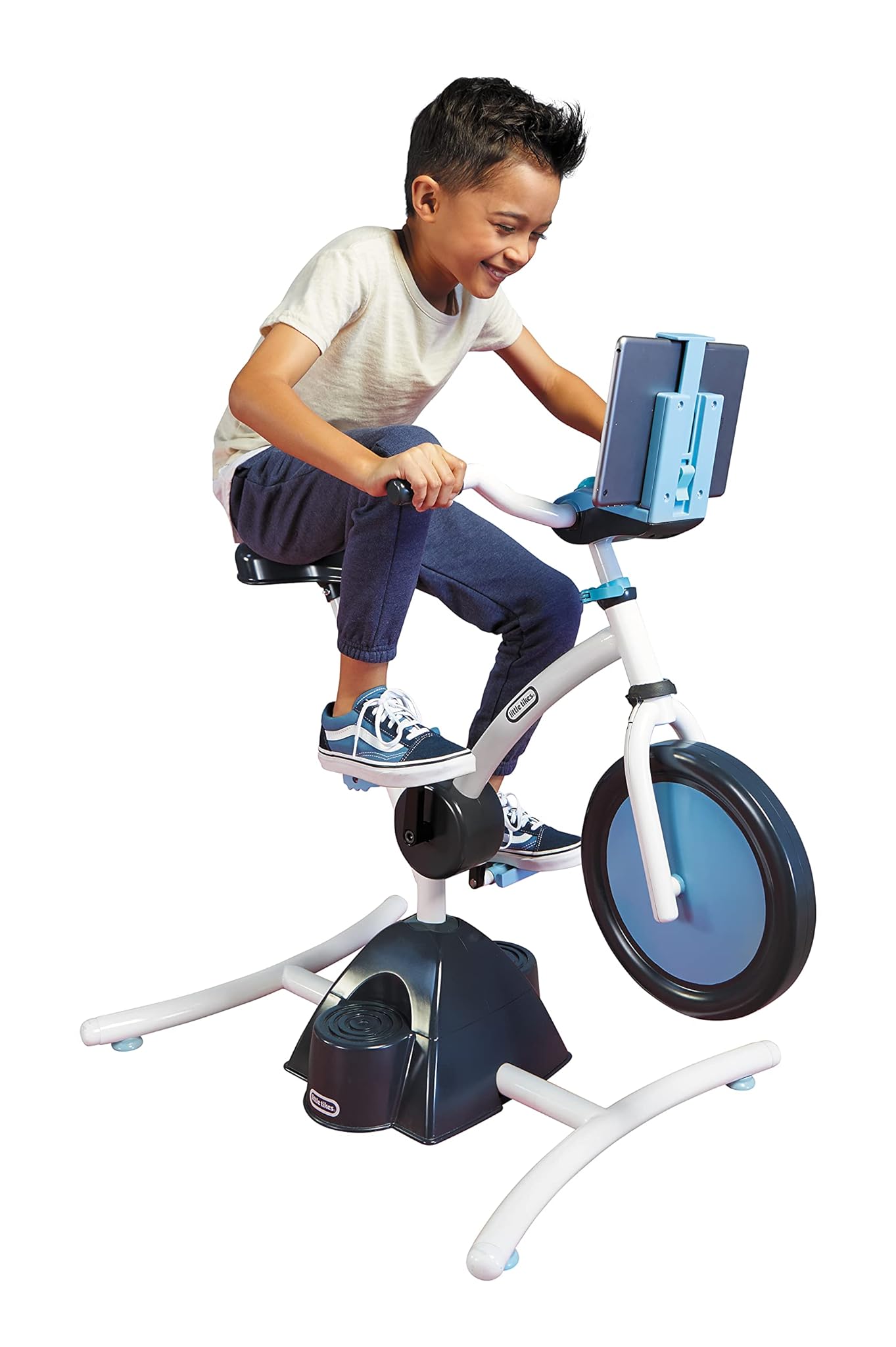 Little Tikes Pelican Explore Cyclette con Bluetooth e video, età 3-7 anni