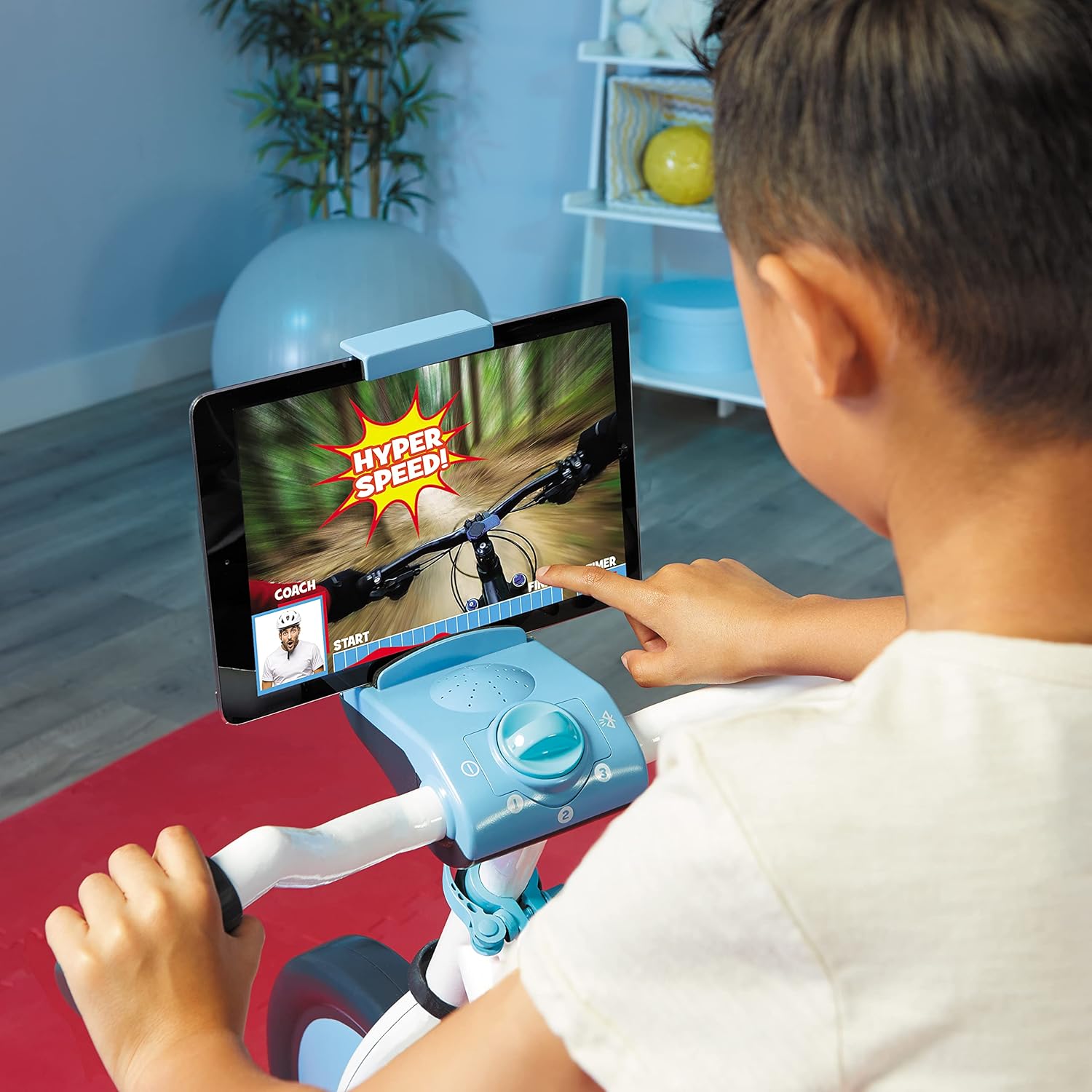 Little Tikes Pelican Explore Cyclette con Bluetooth e video, età 3-7 anni - immagine 4
