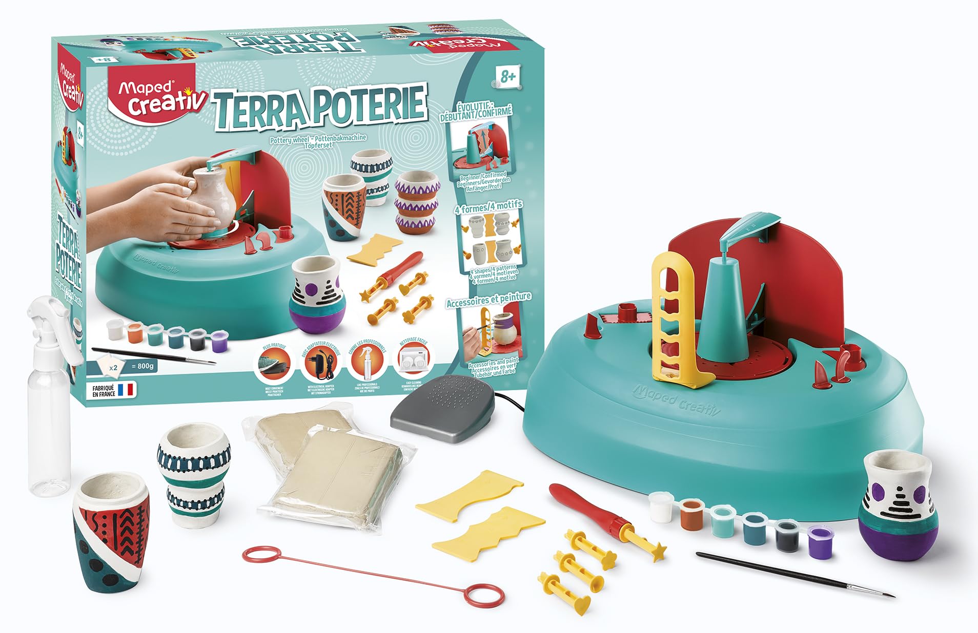 Joustra Terra POTERIE Ruota del Vasaio Elettrica