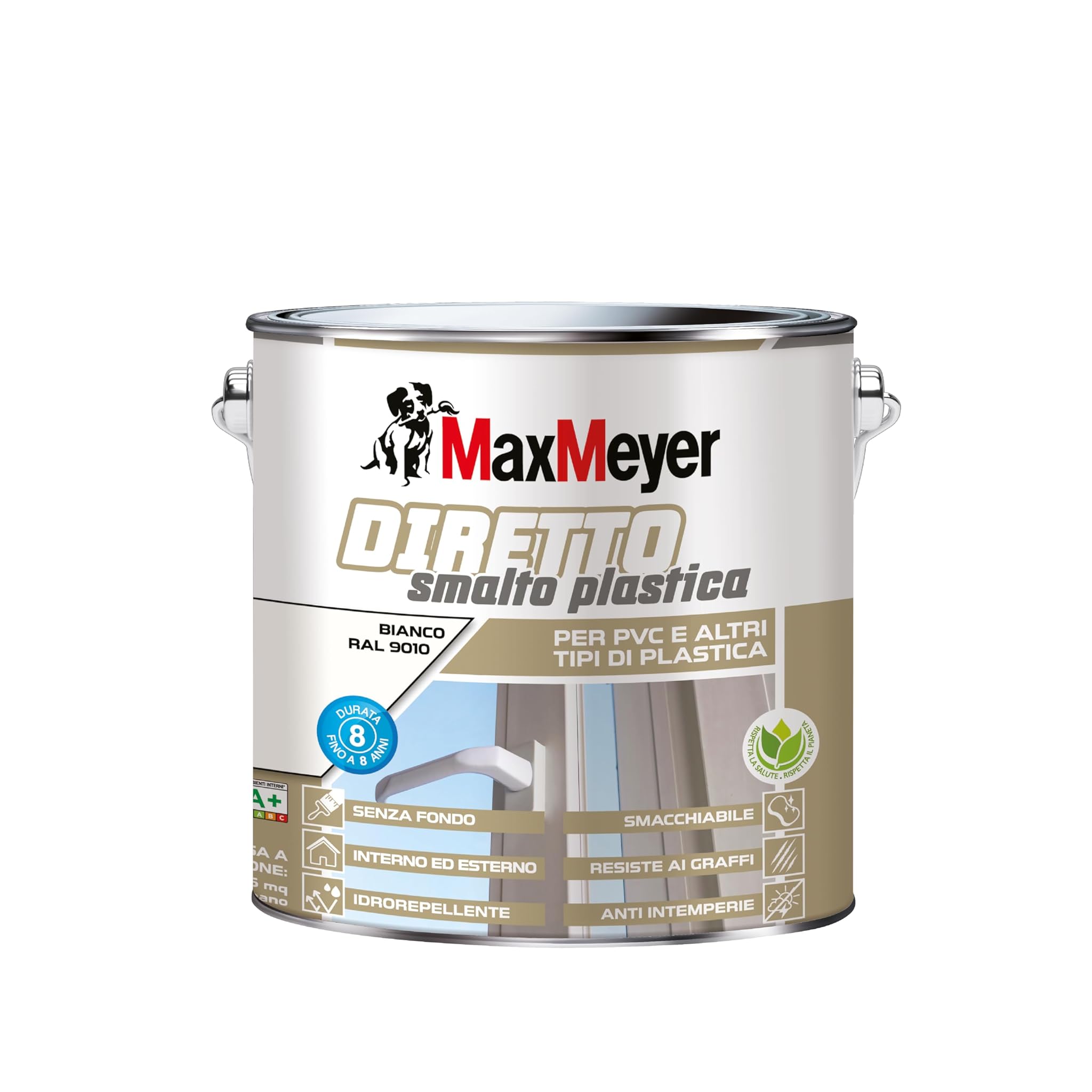 Maxmeyer Diretto Plastica R9010 Bianco 2 L