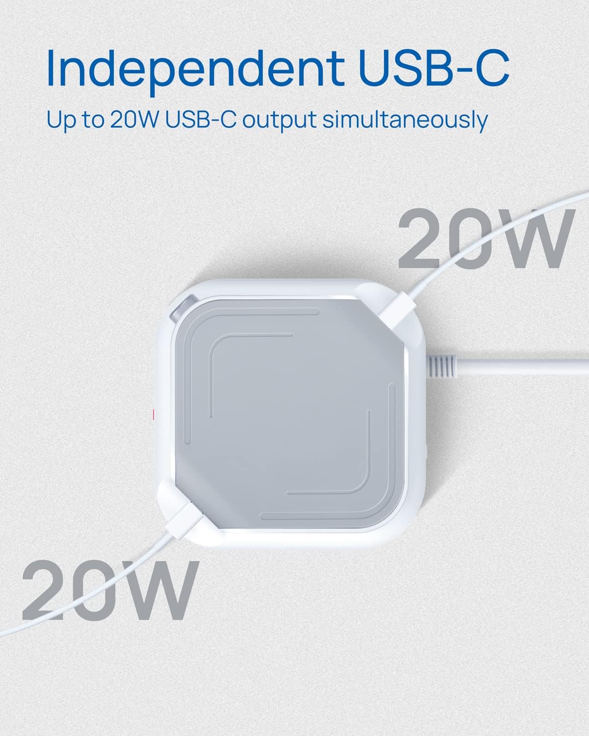 Koosla Ciabatta Multipresa Verticale 12 Prese + 6 USB - immagine 3