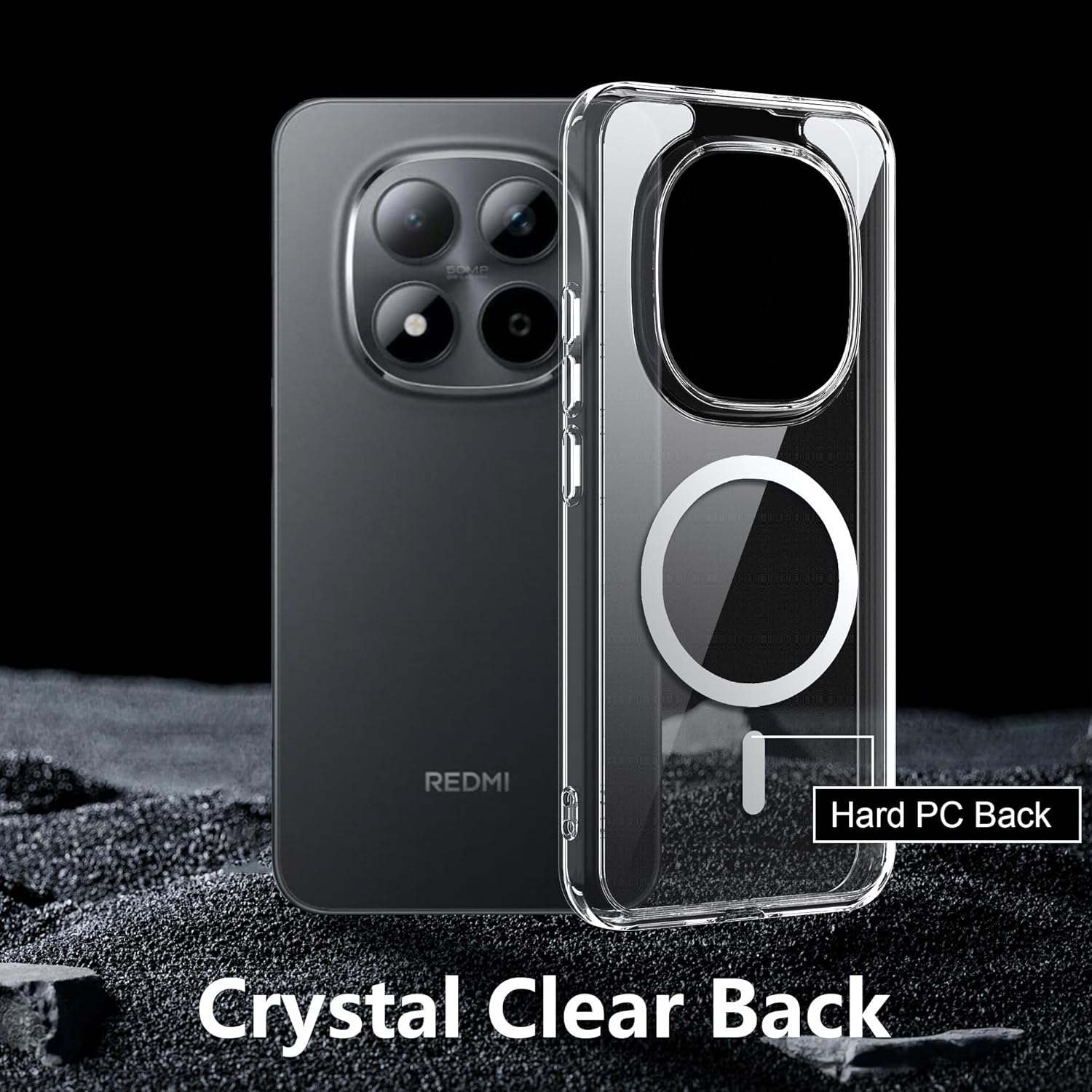 Cover Trasparente per Xiaomi Redmi Note 15 Pro 5G - immagine 8