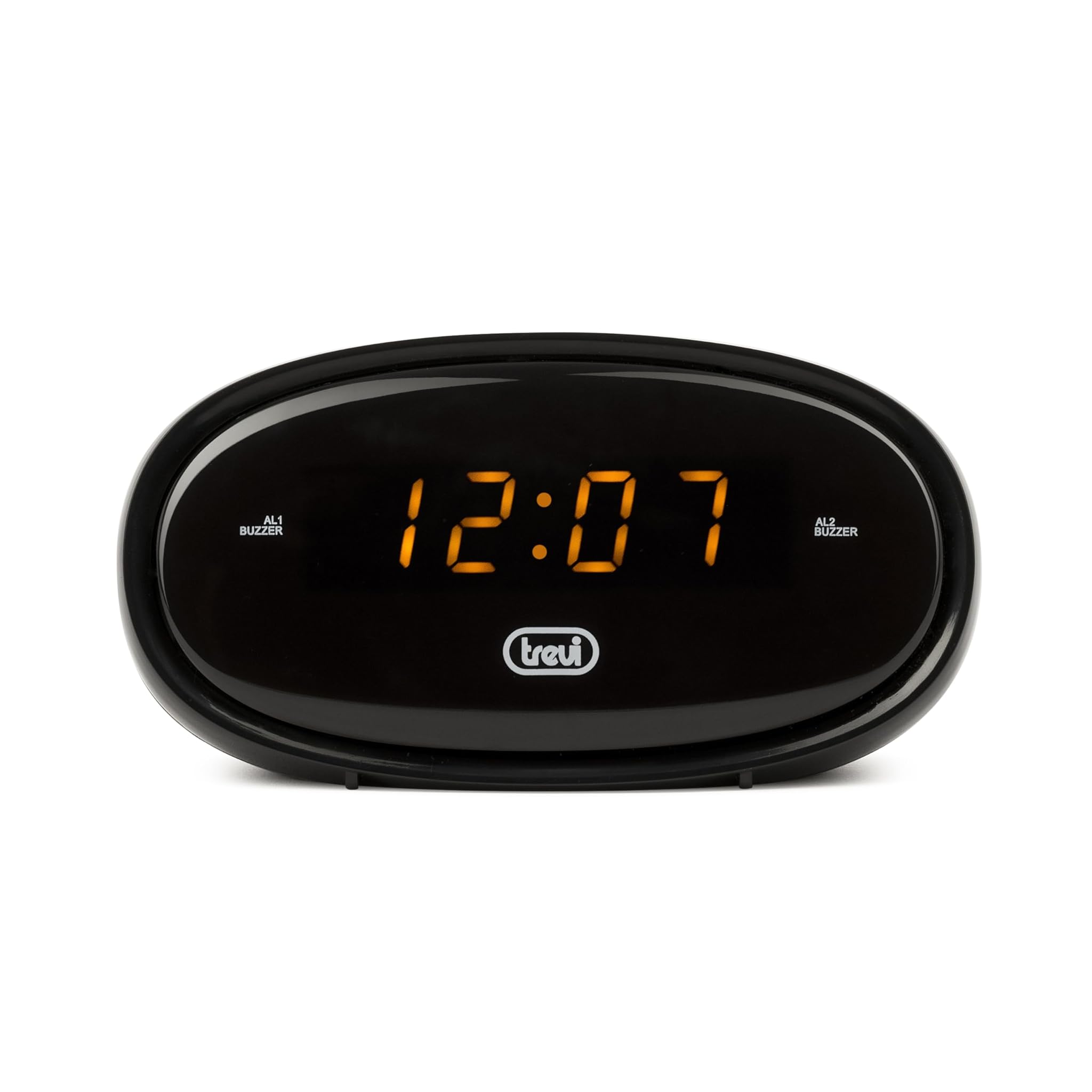 Trevi EC 880 - Sveglia da Comodino con Display LED, Nero