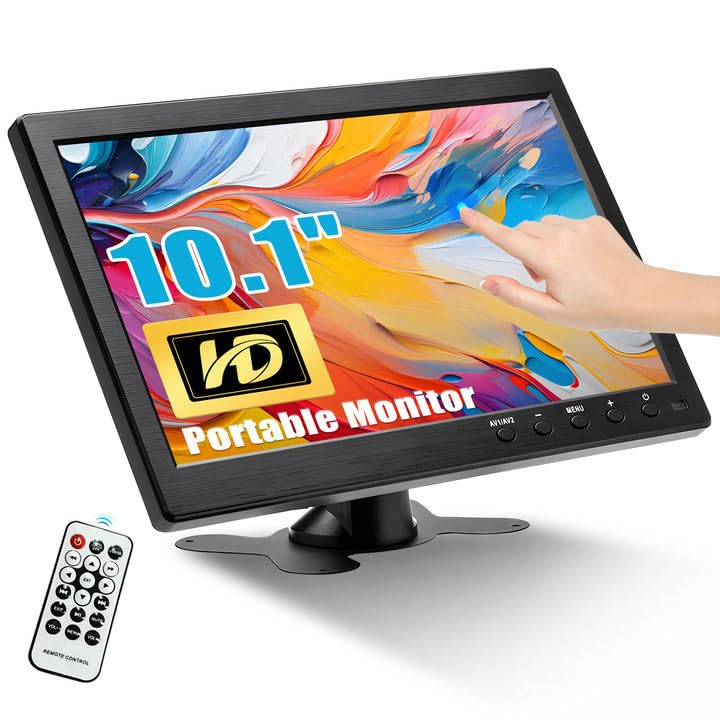 Camecho 10,1" Monitor Portatile HD 1024x600