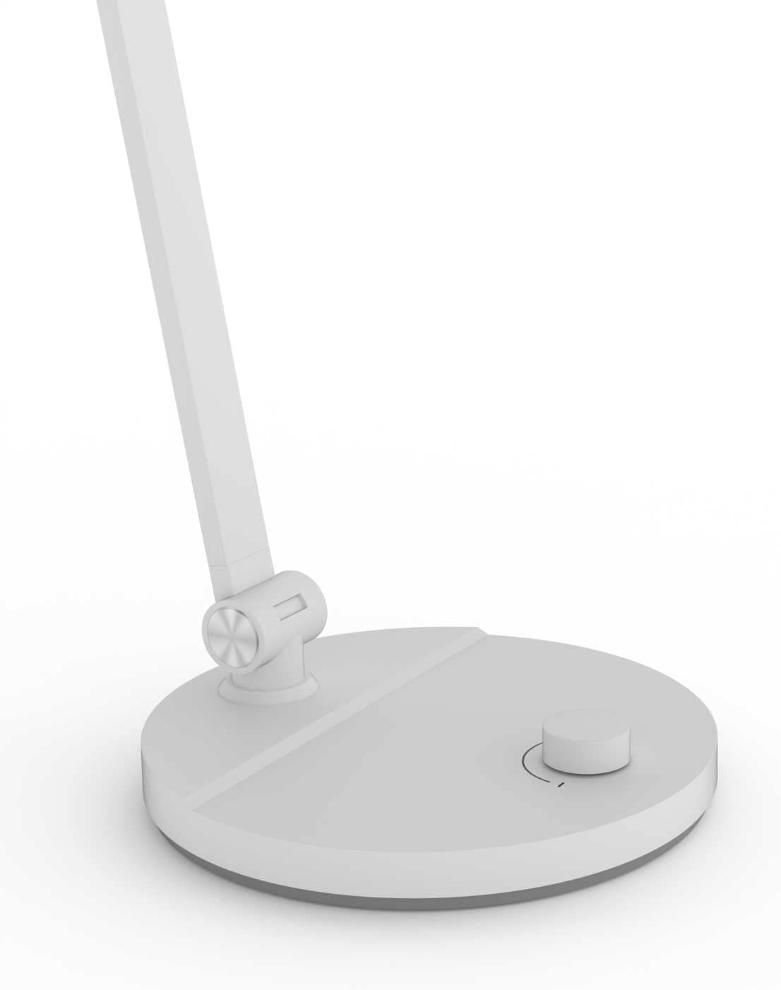 FeinTech LTL00120 - Lampada da Scrivania LED, Bianca - immagine 3