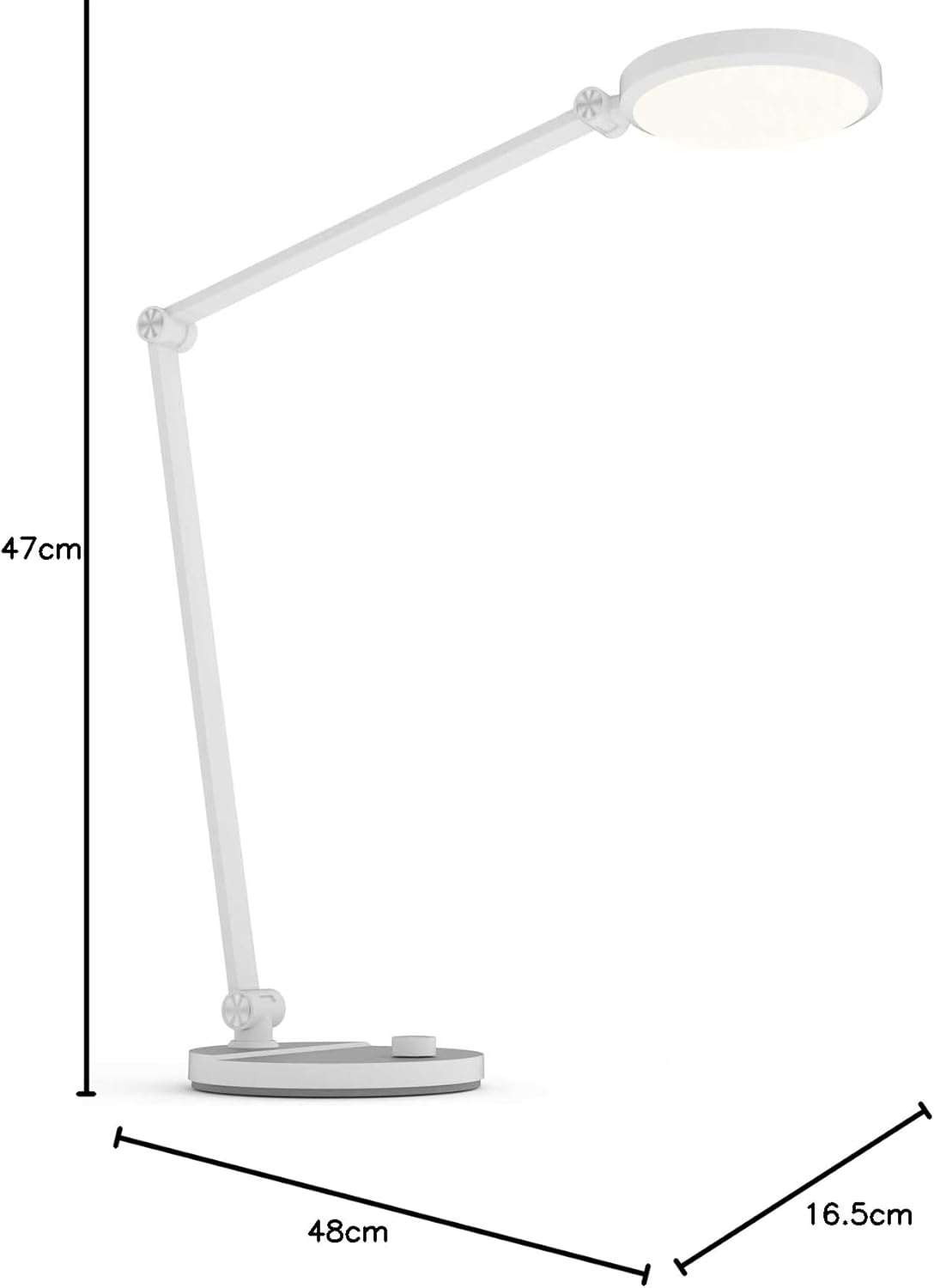 FeinTech LTL00120 - Lampada da Scrivania LED, Bianca - immagine 7
