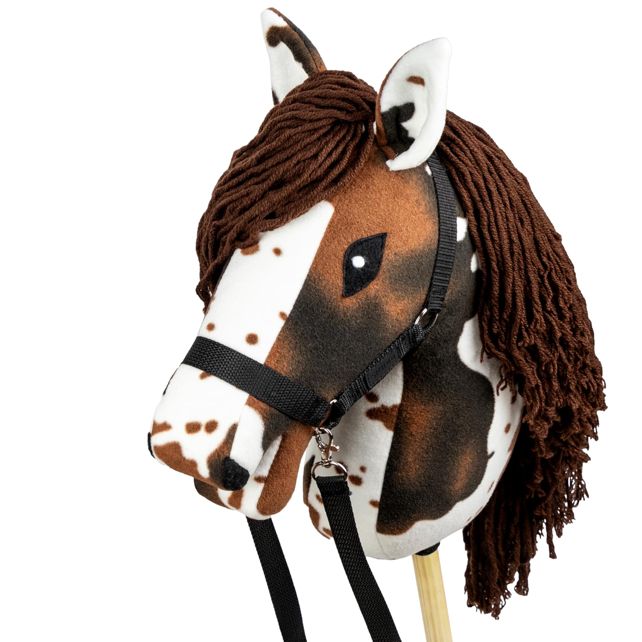 SKIPPI Hobby Horse Pezzato Sauro - Cavallo con Bastone