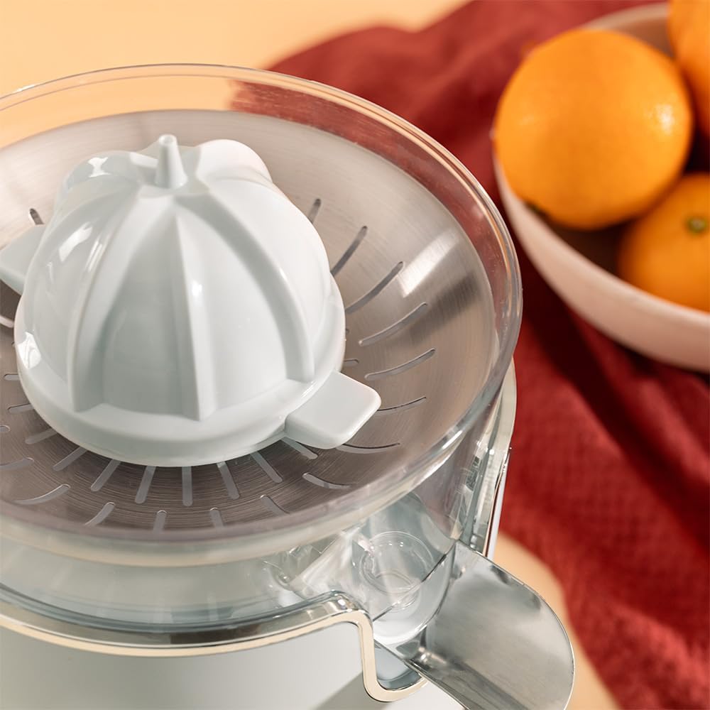 Cecotec Spremiagrumi Elettrico Xqueeze RetroJuice 1000W, Blu - immagine 6