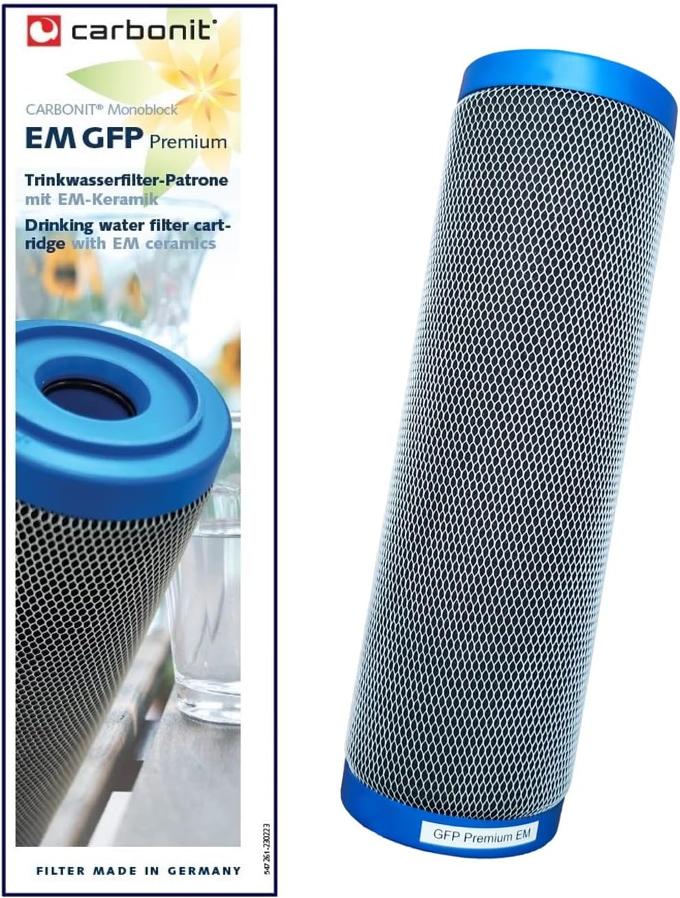 Prime Inventions - Filtro Acqua GFP Premium EM 0,4 µ