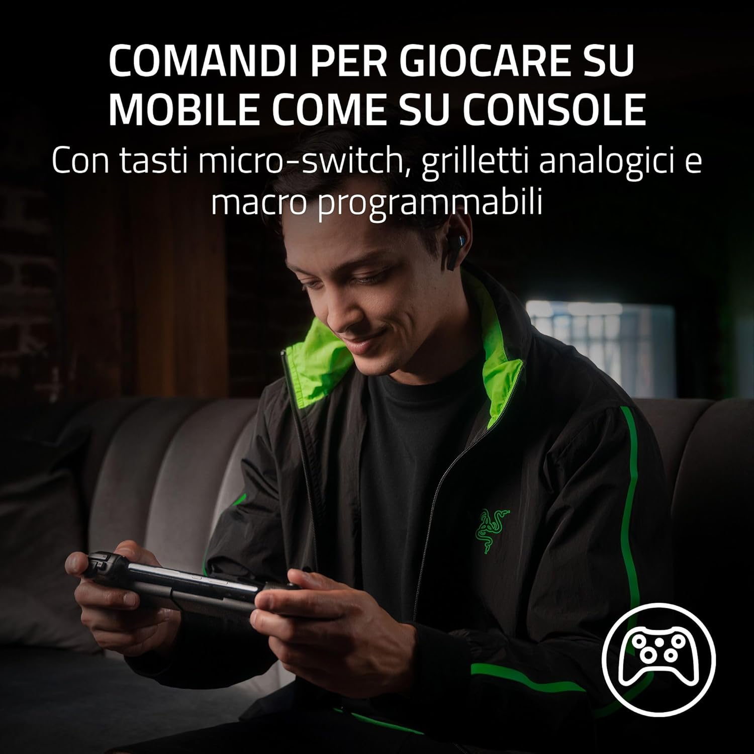 Razer Kishi V2 - Controller Gaming Mobile USB-C - immagine 2