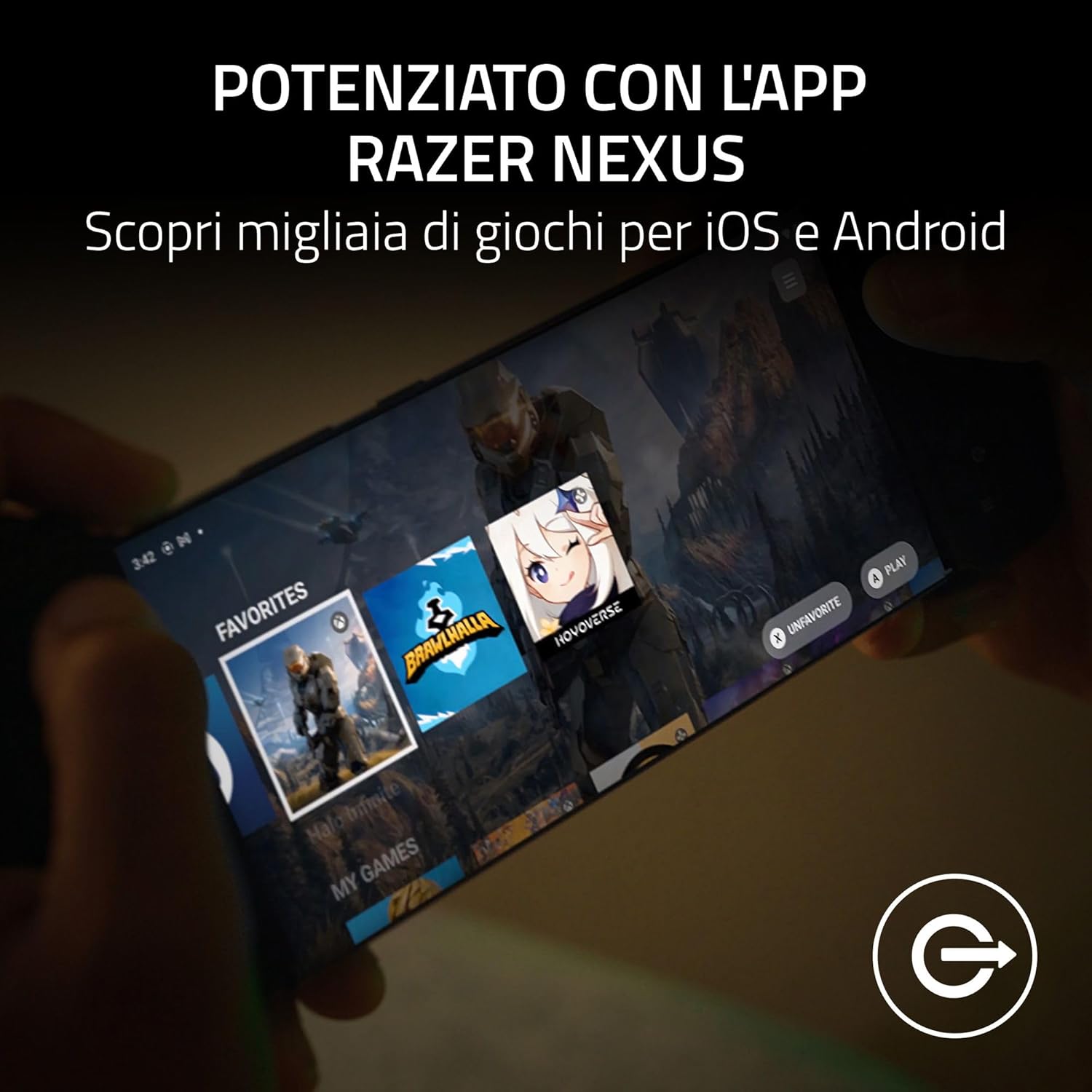 Razer Kishi V2 - Controller Gaming Mobile USB-C - immagine 5