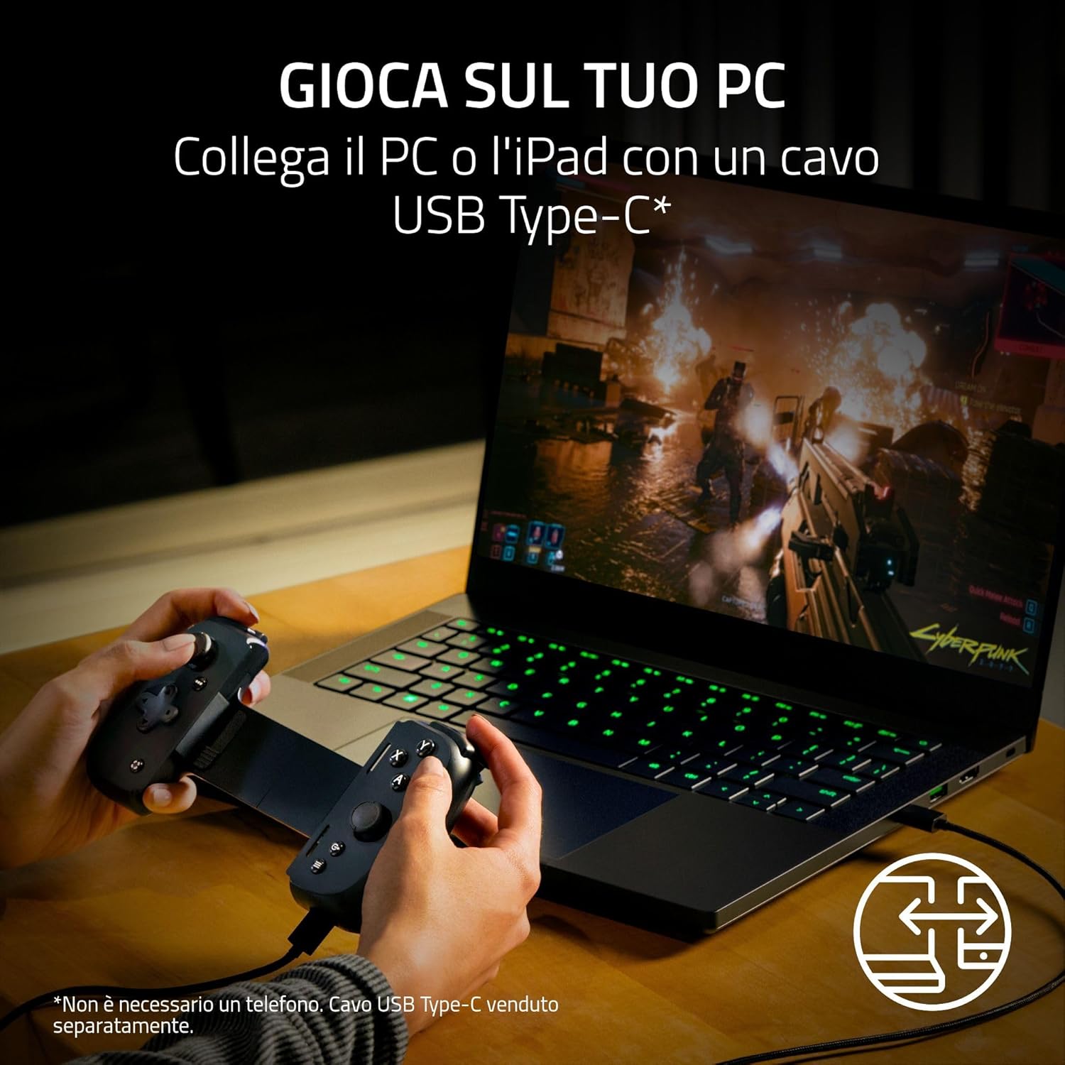 Razer Kishi V2 - Controller Gaming Mobile USB-C - immagine 6