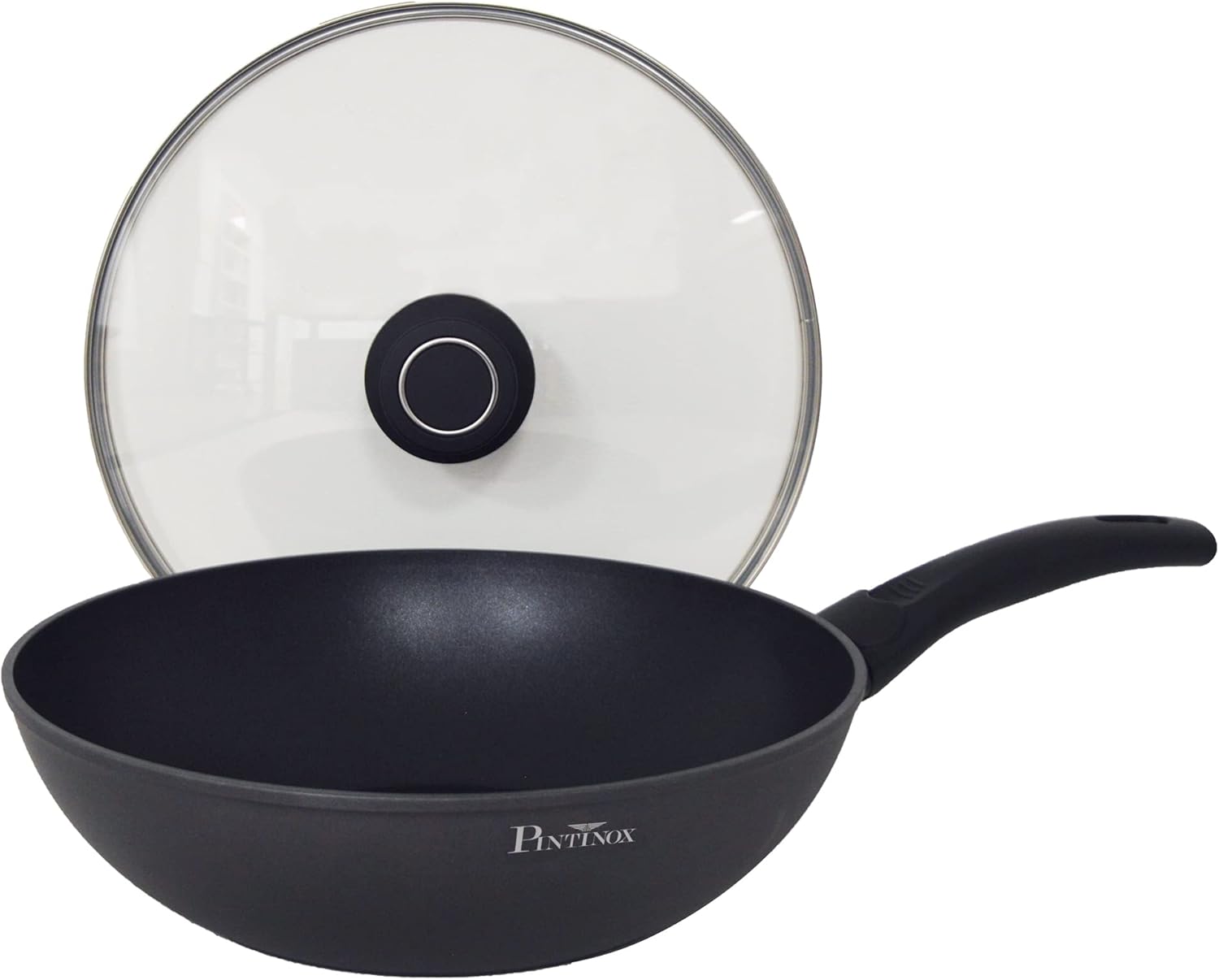 Pintinox Wok con Coperchio Linea Energy diam.28cm