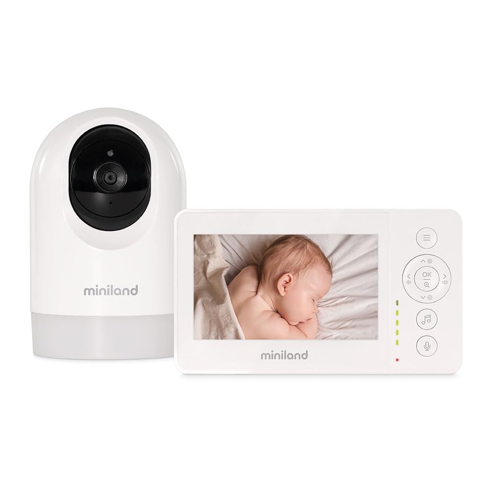 Miniland Digimonitor 4,3 Pro - Babymonitor con Schermo Grande