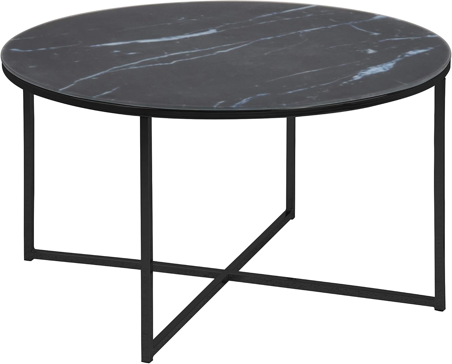 Ac Design Furniture Antje Tavolino Caffè Rotondo - immagine 4