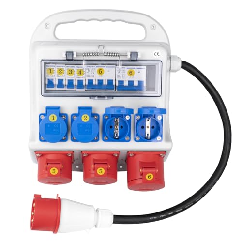 Distributore di Corrente Precablato CEE 400V/16A