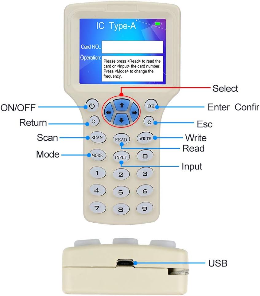 Cify RFID Reader Writer 125KHz 13.56MHz - immagine 4