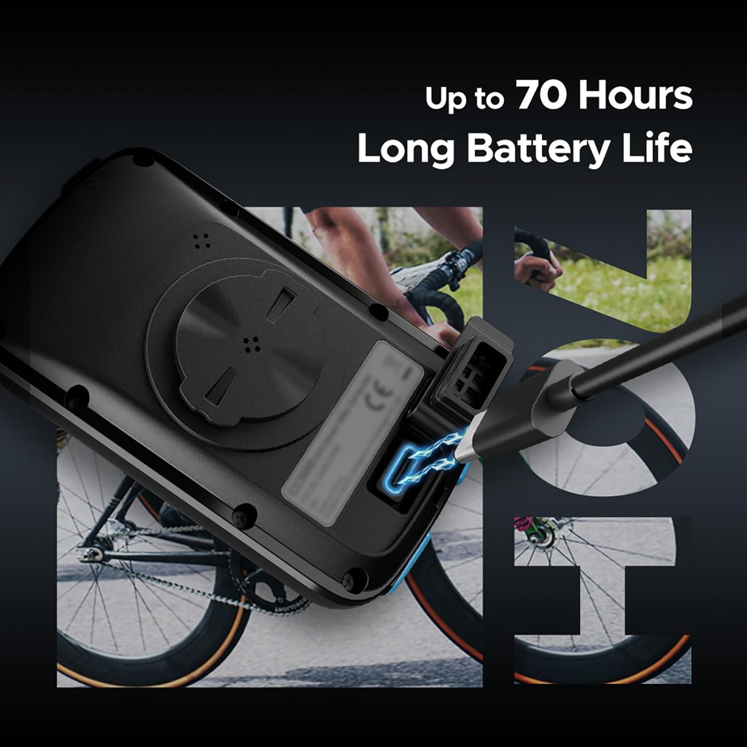 Geoid CC500 Ciclocomputer GPS Wireless 2.5" - immagine 3