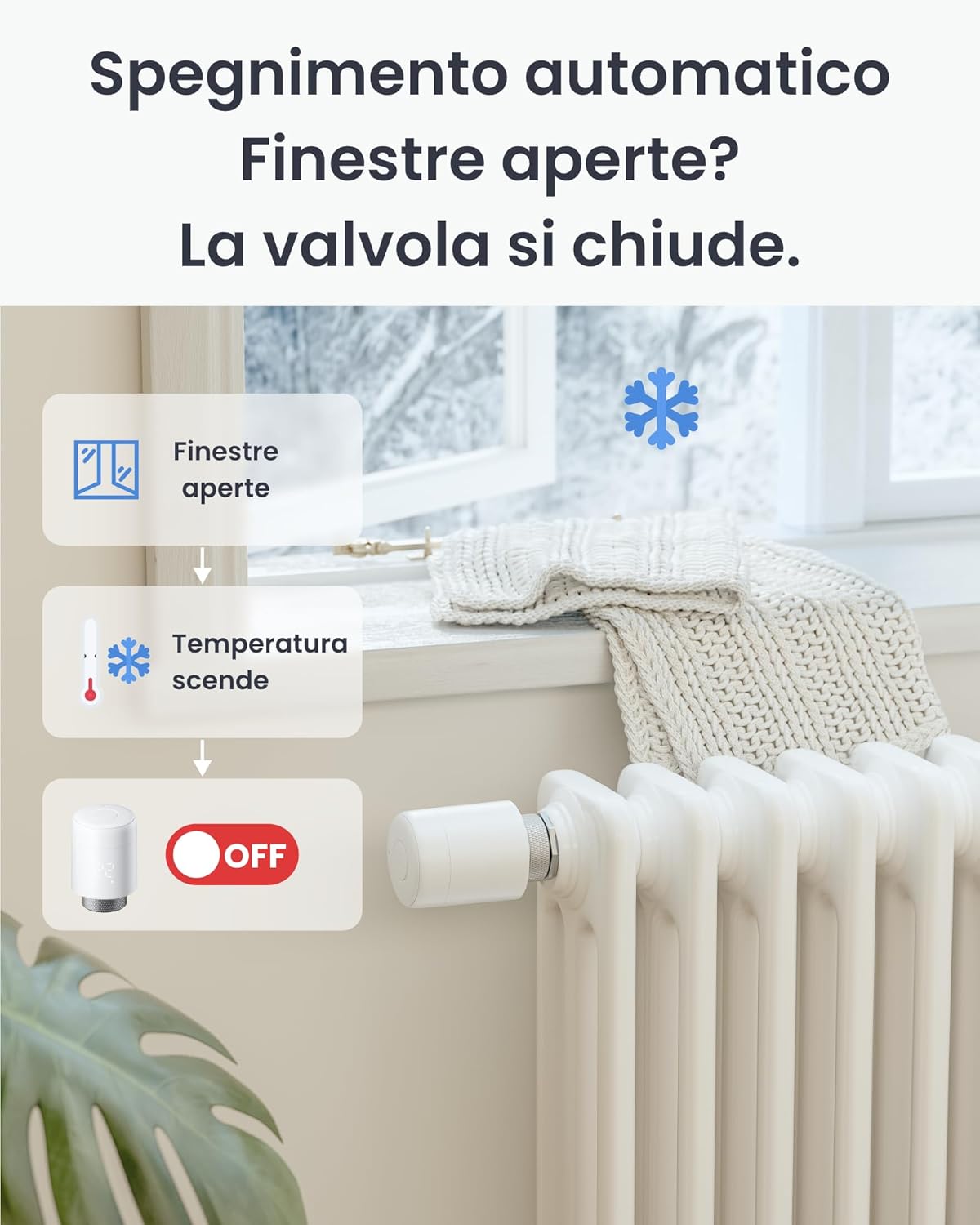Switchbot Termostato Smart per Termosifone con Pannello Combo - immagine 8