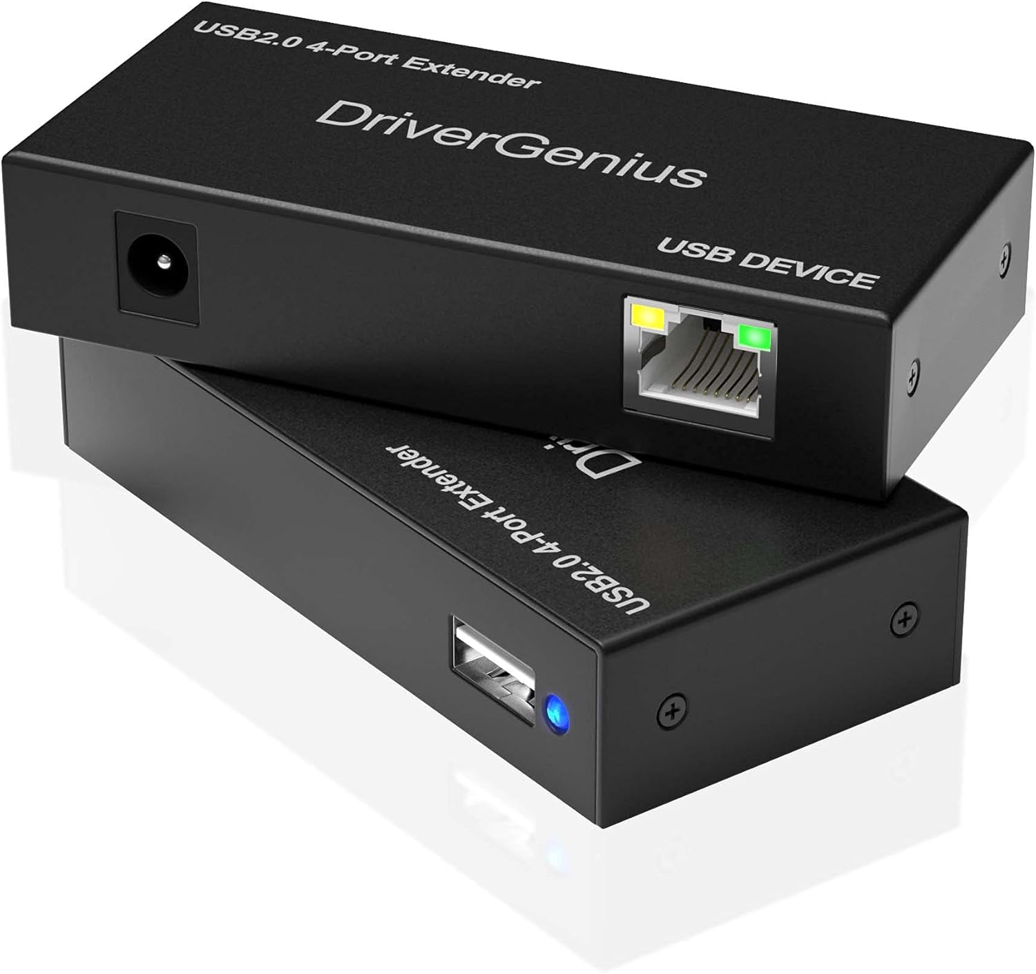 Drivergenius USB2.0-Extender su Cat5e/Cat6 a 4 Porte - immagine 2