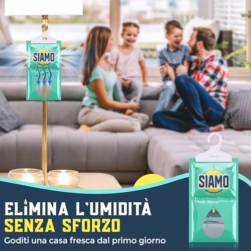 Siamo 5 Pack Sacchetti Deumidificatori Antimuffa - immagine 3
