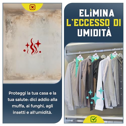 Siamo 5 Pack Sacchetti Deumidificatori Antimuffa - immagine 4
