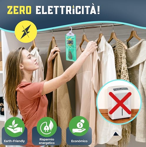 Siamo 5 Pack Sacchetti Deumidificatori Antimuffa - immagine 5