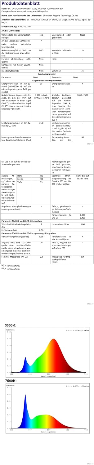 Lylmle Luce Piscina LED Riempito di Resina 35W - immagine 7