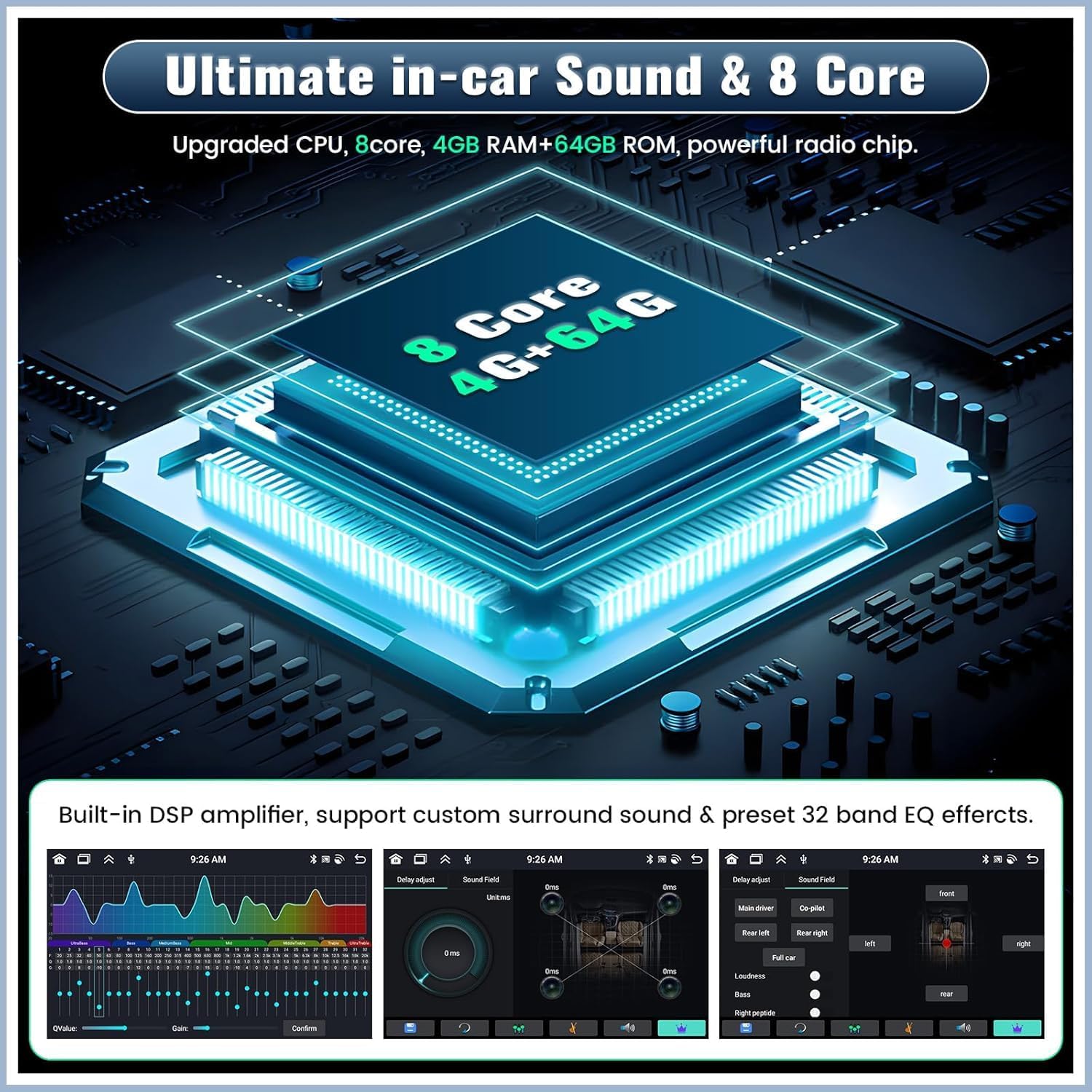 Sixwin Autoradio Android 13 per BMW X1 E84 (2009-2015) - immagine 4