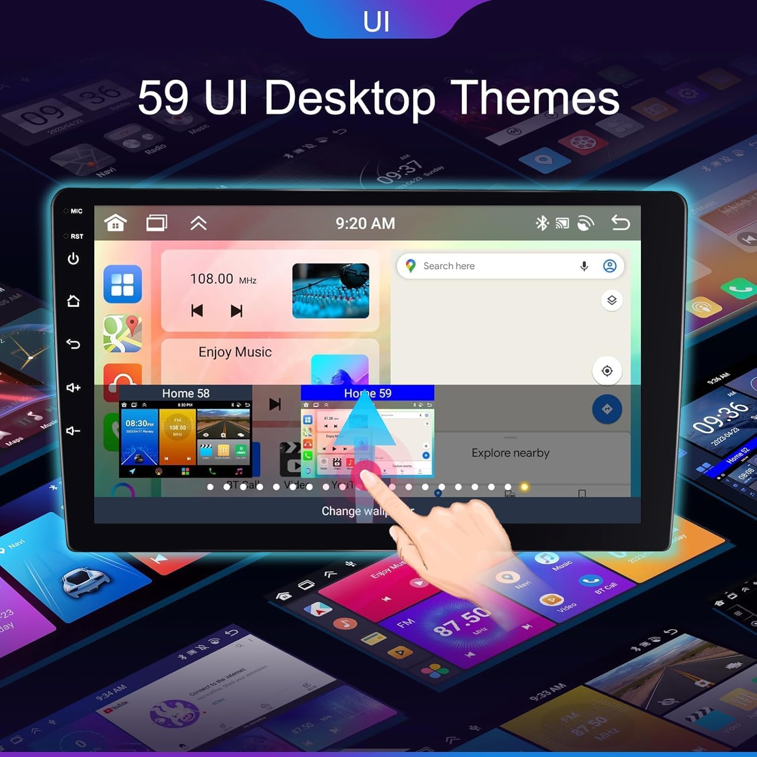 Sixwin Autoradio Android 13 per BMW X1 E84 (2009-2015) - immagine 8