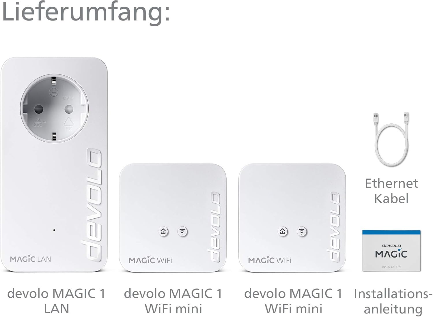 Devolo Adattatore Powerline WLAN 8578 - Kit Mini Multiroom - immagine 5