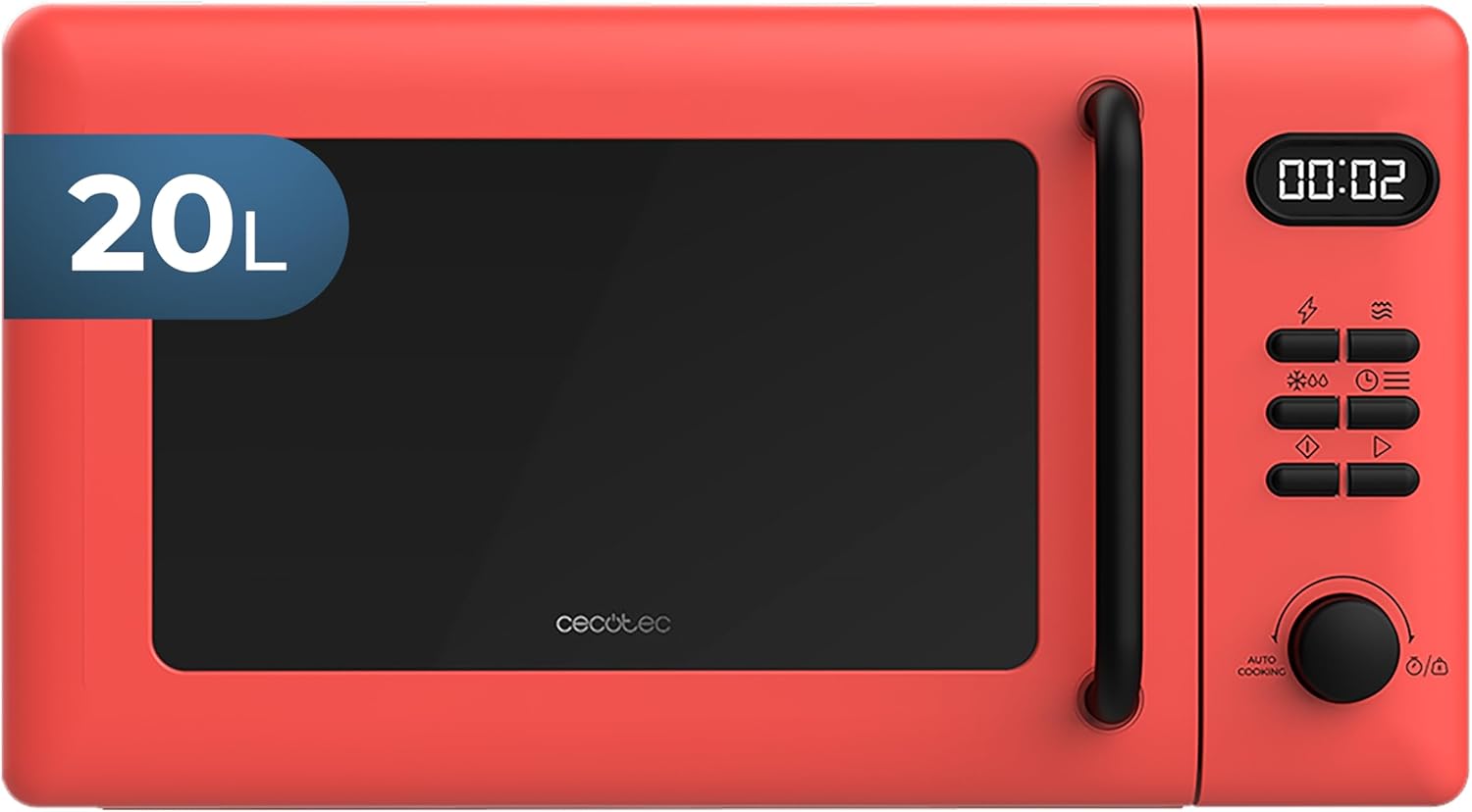 Cecotec Proclean 5110 Red - Microonde con Grill 20 Litri - immagine 1