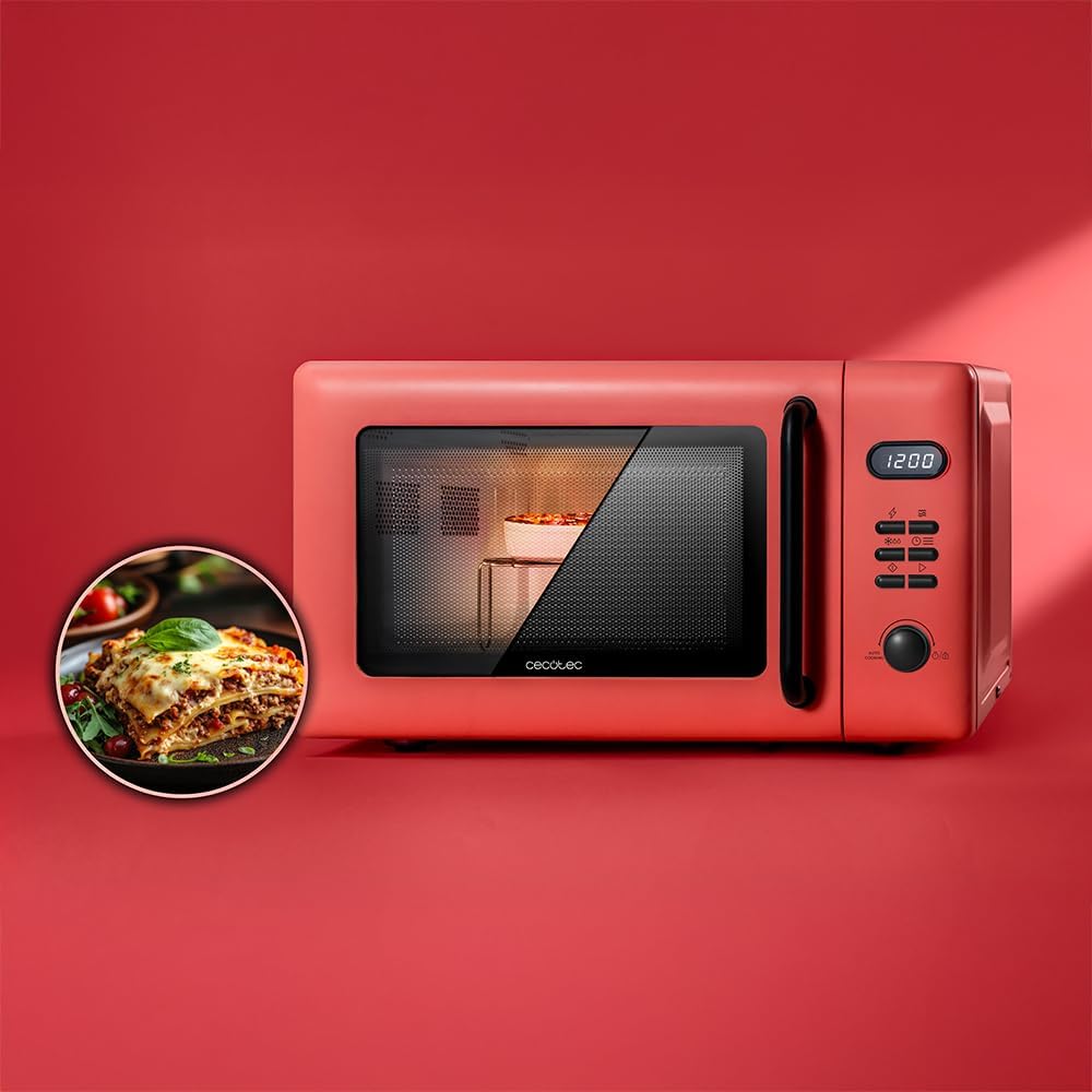 Cecotec Proclean 5110 Red - Microonde con Grill 20 Litri - immagine 4
