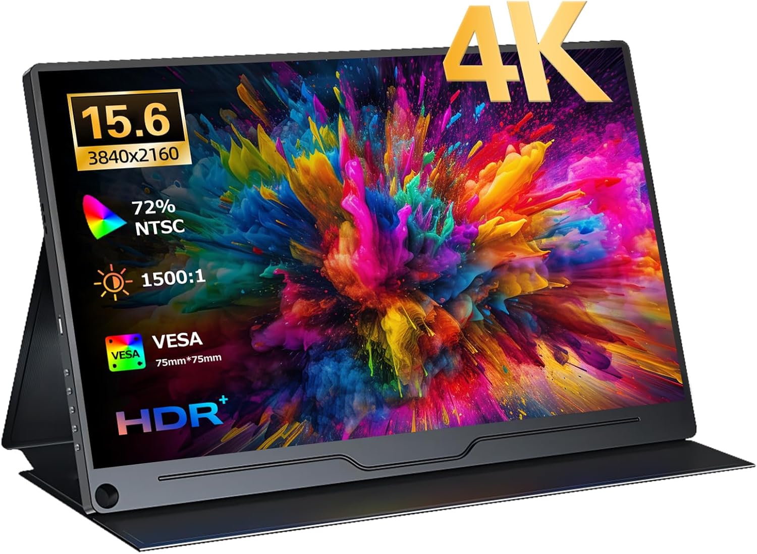 Missun Monitor Portatile 15.6" 4K UHD IPS - immagine 1