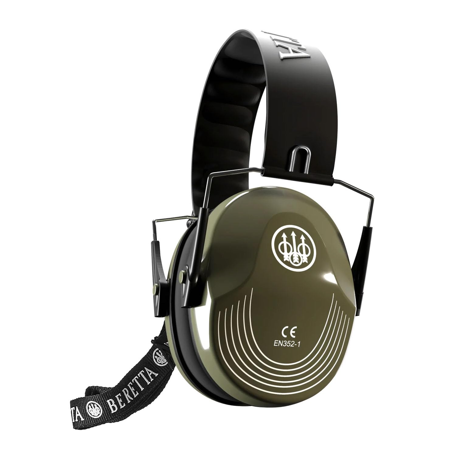 Beretta Paraorecchie unisex New Prevail, verde, Taglia unica