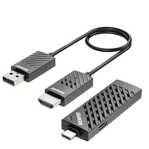 Benfei Kit Trasmettitore USB-C e Ricevitore HDMI Wireless
