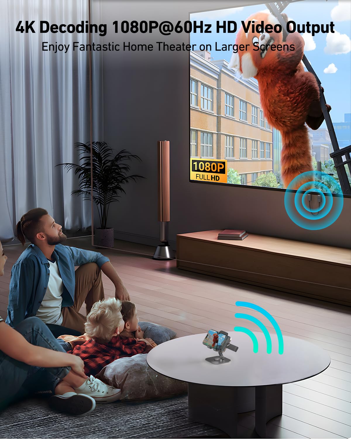 Benfei Kit Trasmettitore USB-C e Ricevitore HDMI Wireless - immagine 3