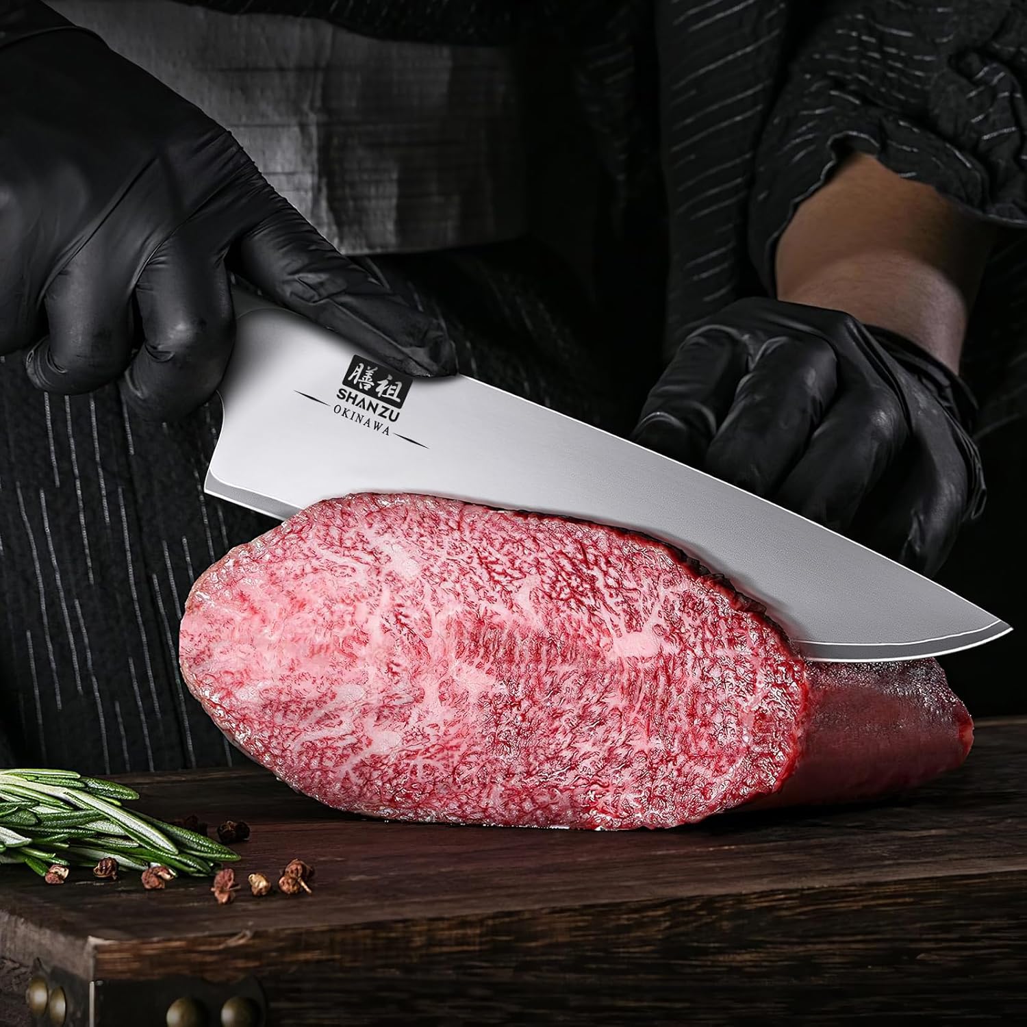 Shan Zu Set 3 Coltelli Cucina Giapponese - immagine 8