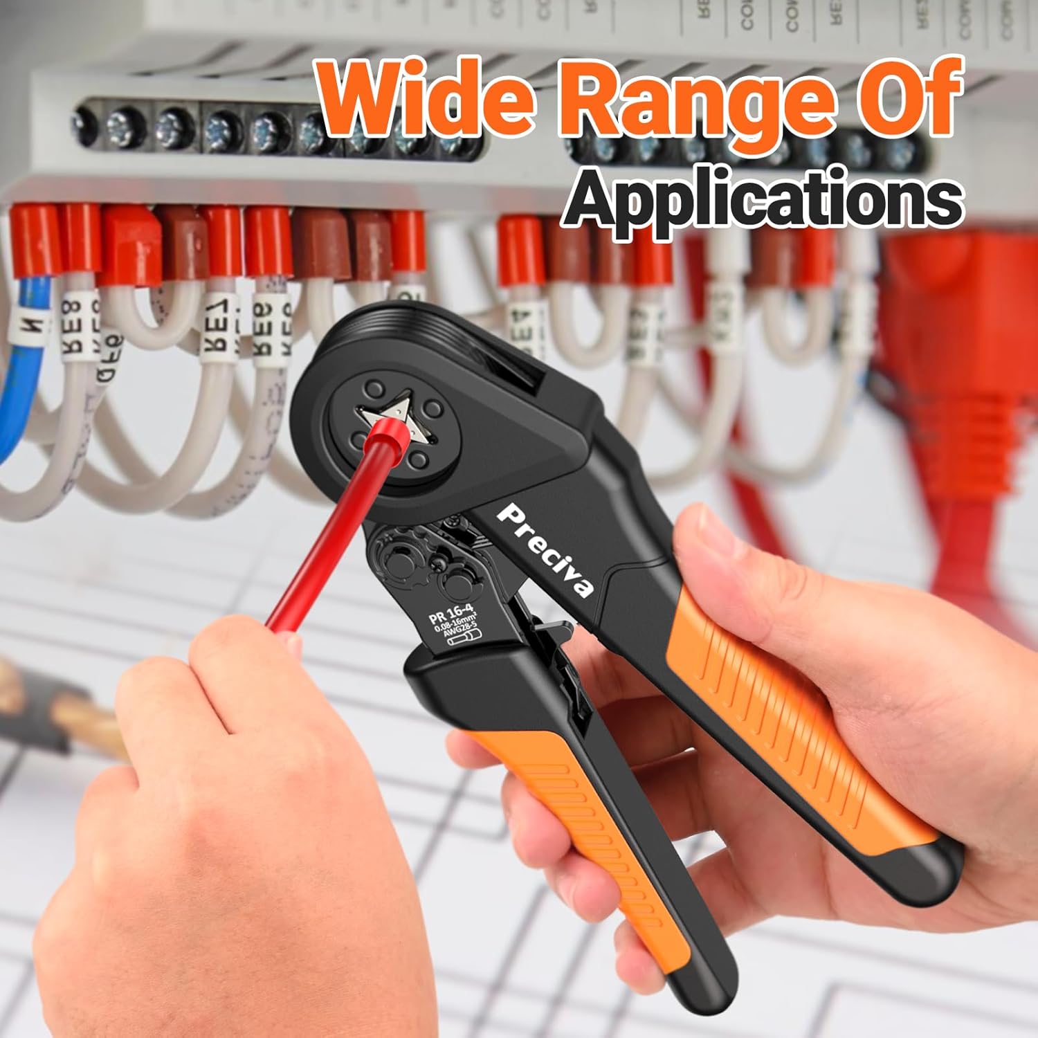 Preciva Pinza Crimpatrice 0,25-16 mm² - immagine 7