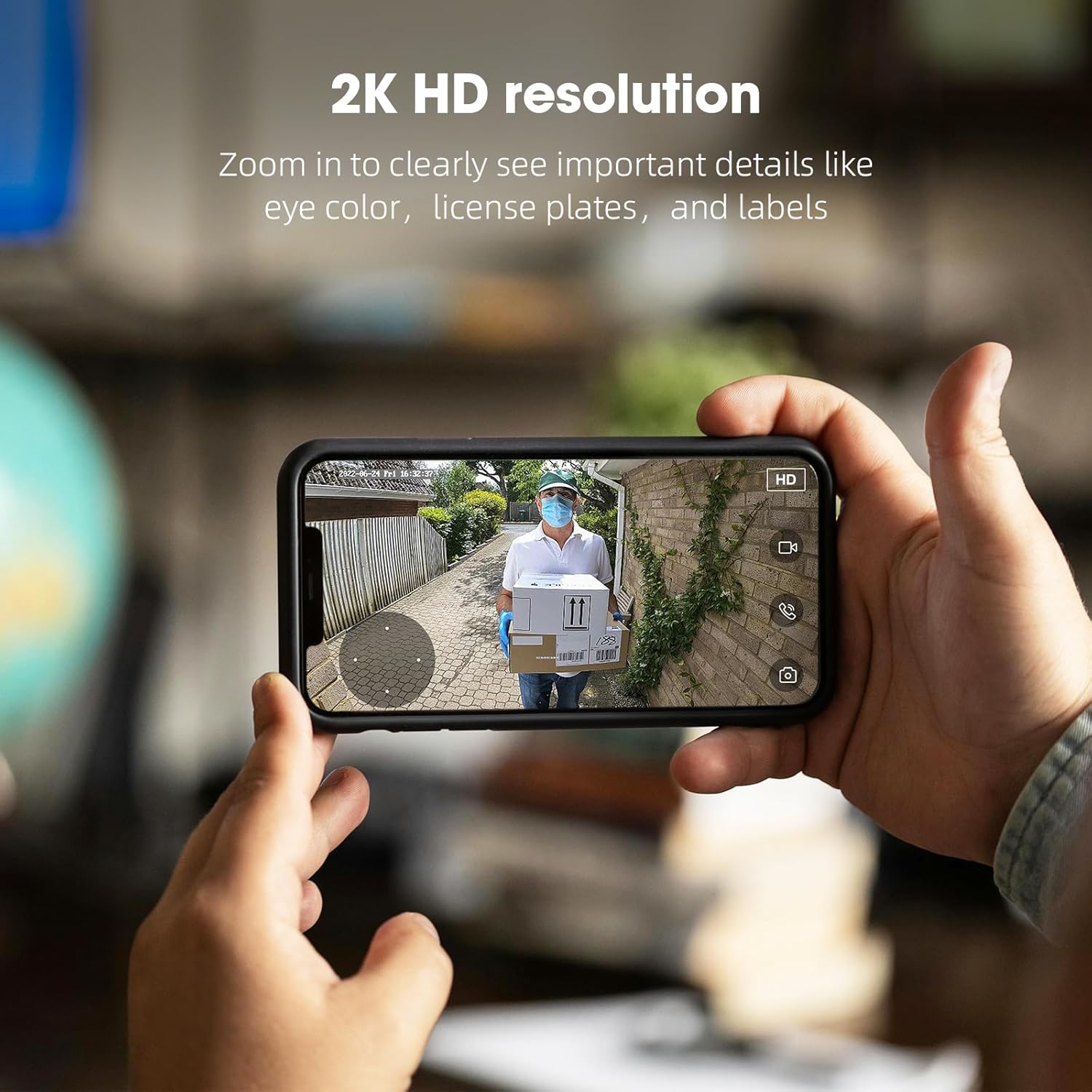 Lwohsi Telecamera di Sicurezza Esterna Wireless 3MP - immagine 4