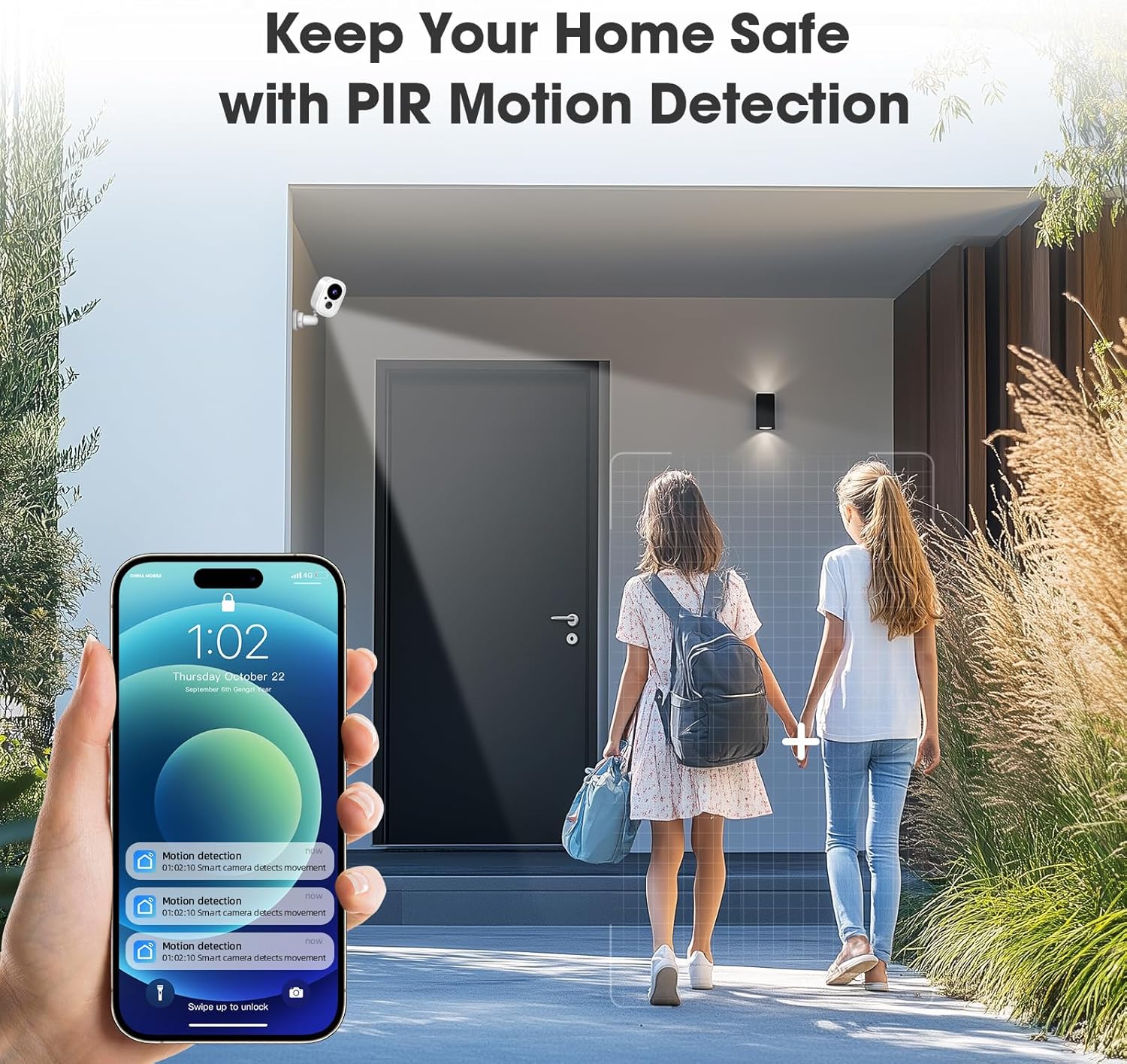 Lwohsi Telecamera di Sicurezza Esterna Wireless 3MP - immagine 5