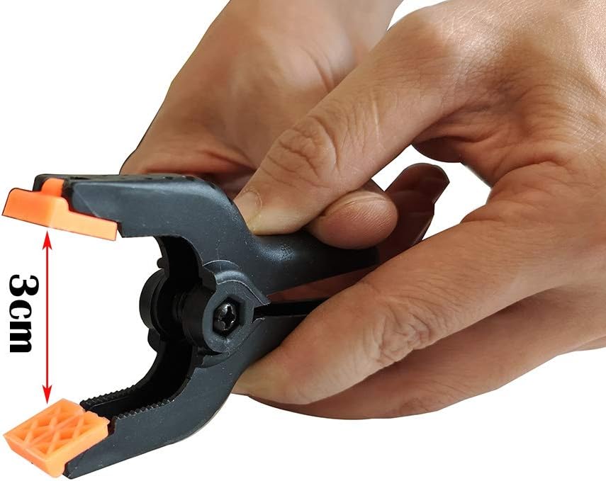 Cesfonjer 9 Pcs - Morsetti a Molla da 9 cm in Nylon - immagine 2