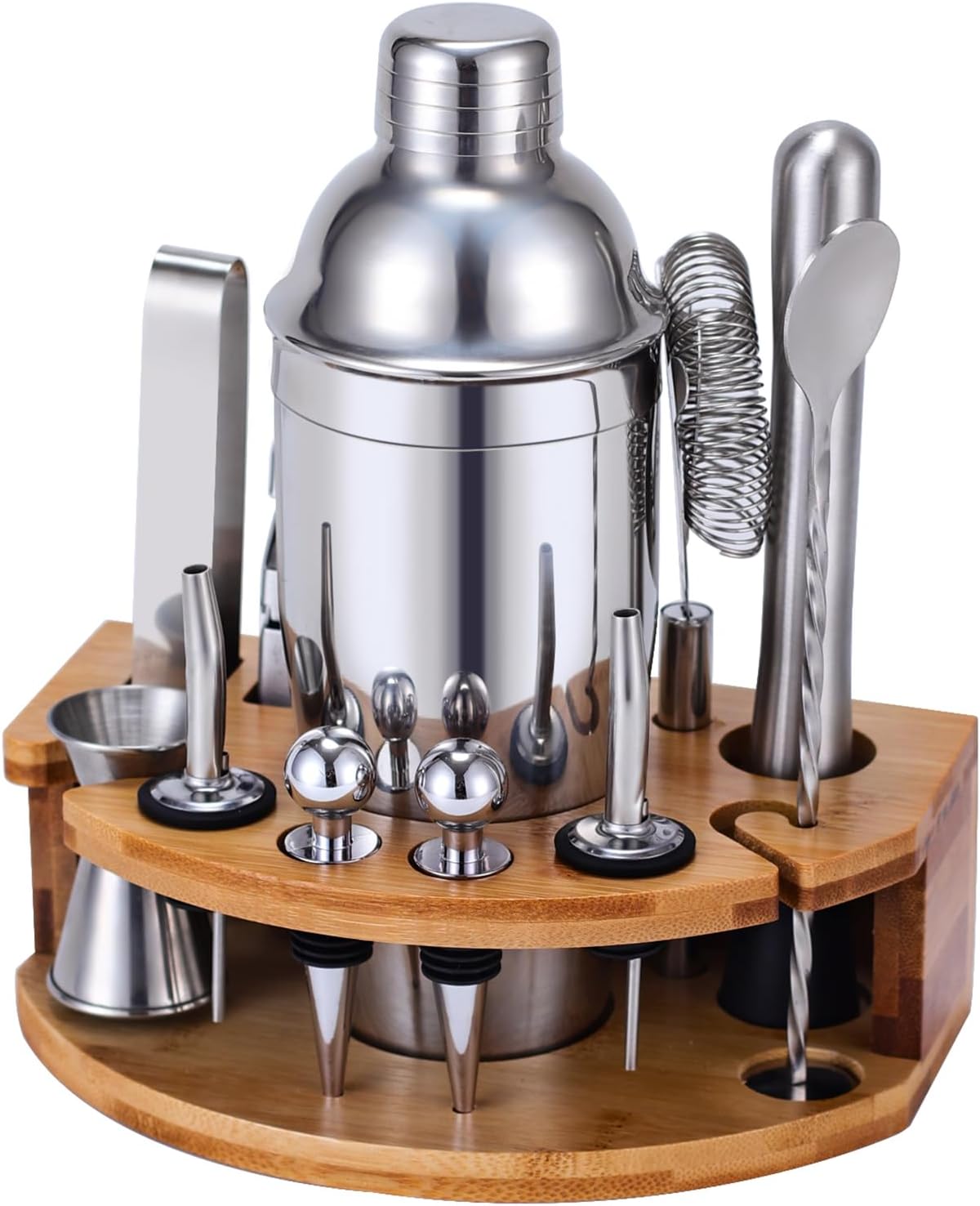 Set Shaker Cocktail Kit Barman 750ML 12 Pezzi - immagine 1