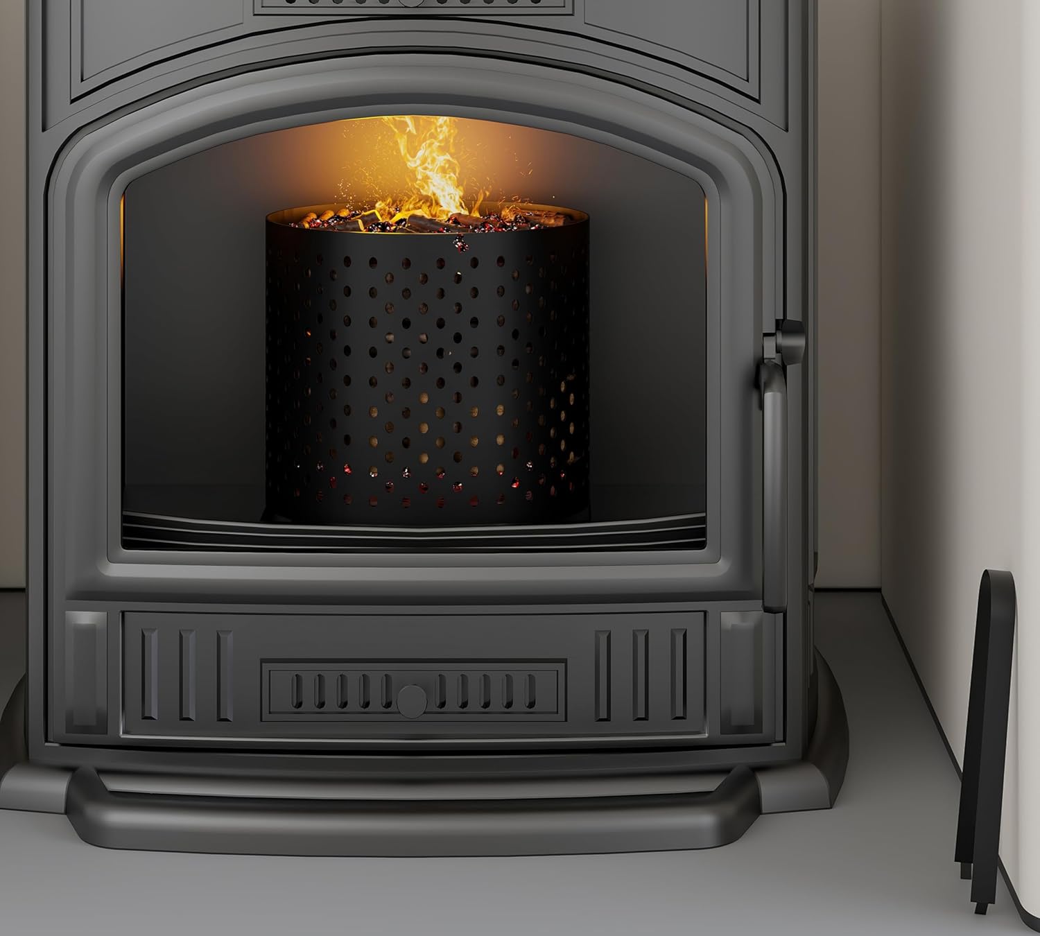 Kingson Cestino a Pellet per Camino e Stufa - immagine 4