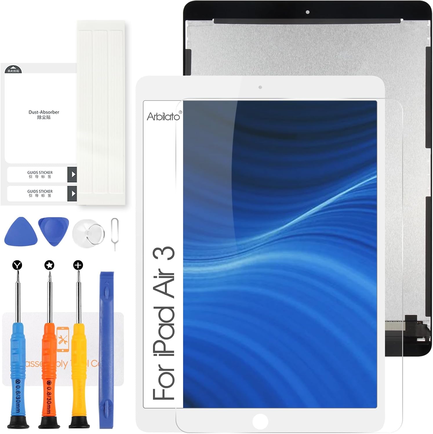 Schermo LCD per iPad Air 3 10.5 2019 - Bianco - immagine 1