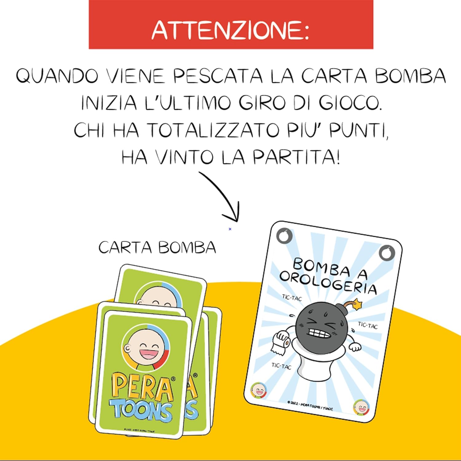 Giochi Preziosi Pera Toons - Gioco di Carte per Bambini - immagine 3