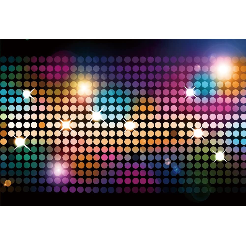 Renaiss Sfondo Discoteca 3.5x2.5m per Festa a Tema